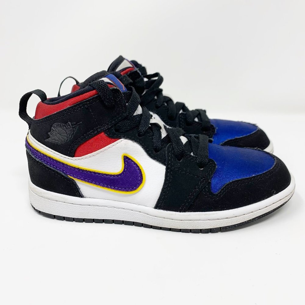 Jordan Nike 1 MID Kids BQ6932-005 Youth 13